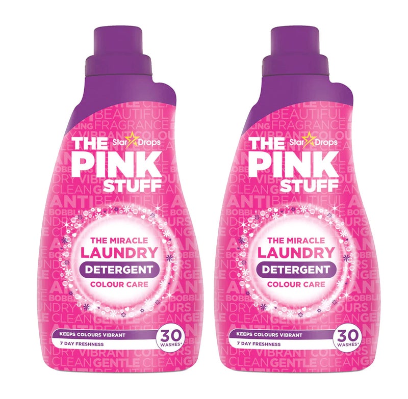 ستاردروبس - ذا بينك ستاف - سائل العناية بالألوان لمنظفات الغسيل المعجزة - 32 أونصة (عبوة من قطعتين) - Image 1